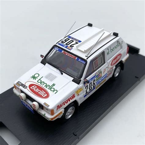 Modellino Auto Brumm Fiat Panda X Parigi Dakar M