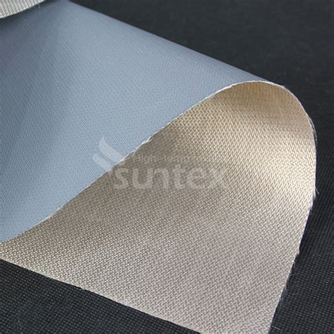 Grey 580gsm PTFE Coated Fiberglass Fabric Suntex Composite