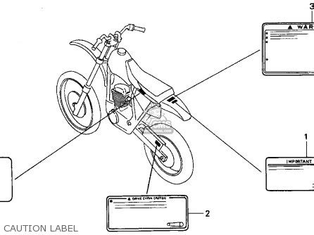 Honda Xr R Parts Diagram