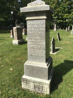 Jane Rebecca Landerkin Fenton M Morial Find A Grave