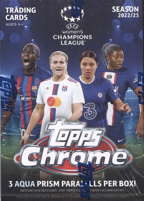 Amazon Topps Chrome Uefa Women S Champions League Soccer