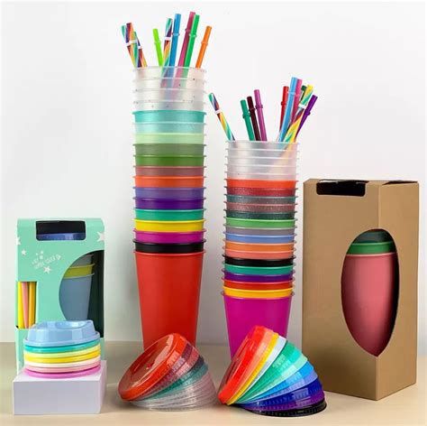 Plastic Cups With Lids And Straws – Ideal