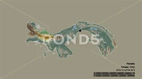 Location Of Ngobe Bugle Indigenous Territory Of Panama Relief Clip