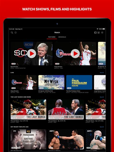 ESPN: Live Sports & Scores App for iPhone - Free Download ESPN: Live ...