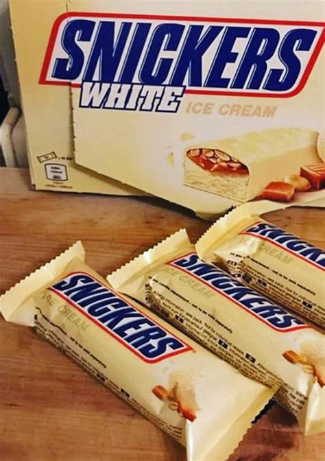 Snickers White Ice Cream Wird Unser Neues Lieblingseis Snickers Eis