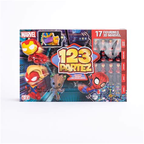 Jeu de société famille et enfants Cartamundi 123 Partez Avengers Jeux