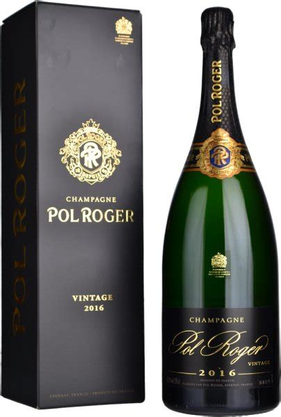 Pol Roger Brut Vintage 2016 1 5 Litre Magnum In Box DrinksDirect