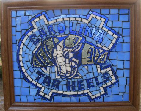 Have Your Favorite Team Logo Made Into A 8x10 Stained Glass Mosaic I Can Do Any Sports Logo