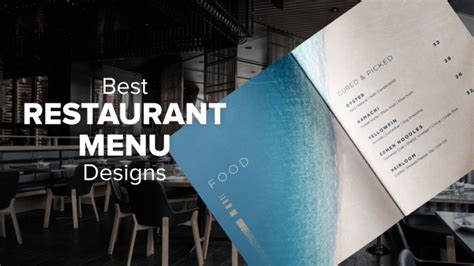 7 Best Restaurant Menu Designs 2023 Designrush