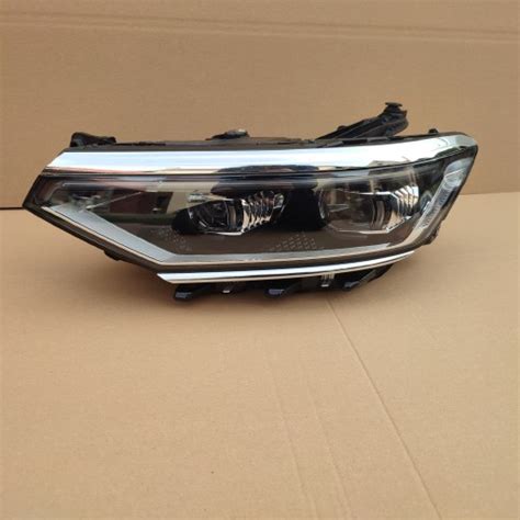 VW PASSAT B8 LIFT LAMPA LEWA PRZÓD PRZEDNIA FULL LED IQ IDEALNA ORYG EU