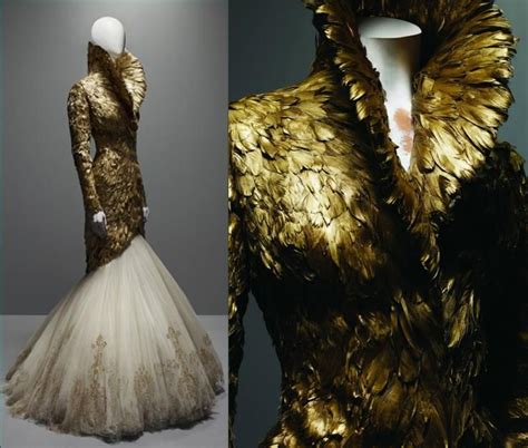 6 Gold Feathered Dress Similar To 5 This Dress Is Another Design