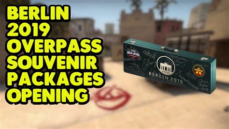 Csgo Berlin 2019 Overpass Souvenir Packages Opening Giveaway Youtube