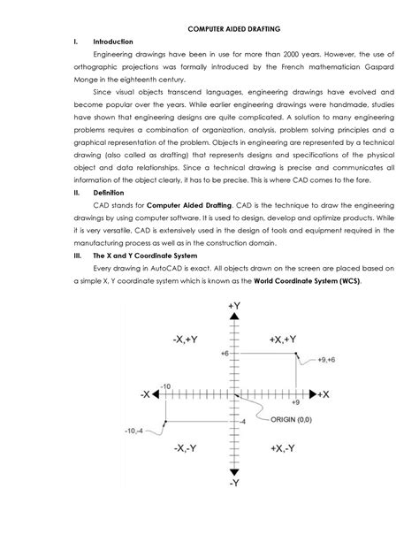 Computer Aided Drafting Computer Aided Drafting I Introduction Engineering Drawings Have Been