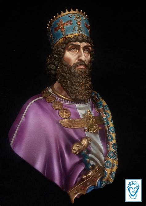 KHASHAYARSHA (XERXES), Persian King 480 bC. by Alexandre_Cortina ...