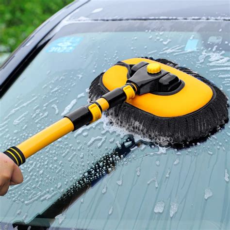 Car Cleaning Brush Car Cleaning Tools Telescoping Long Handle Cleaning