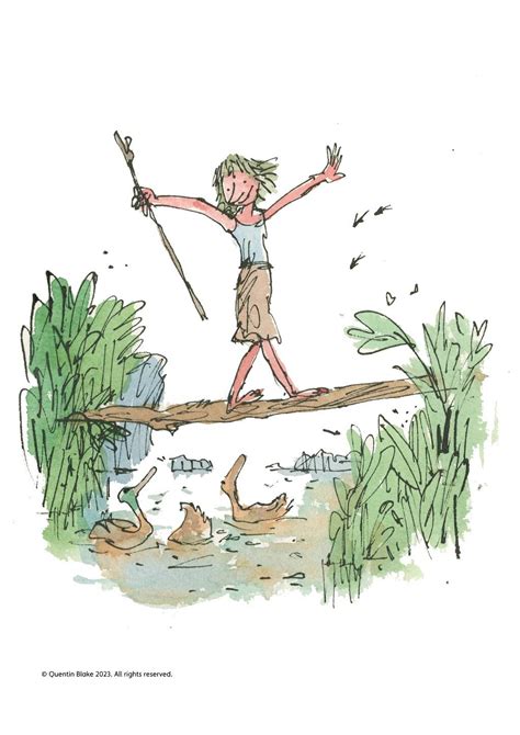 Quentin Blake Art Draws People To Wwt Welney Visit Norfolk