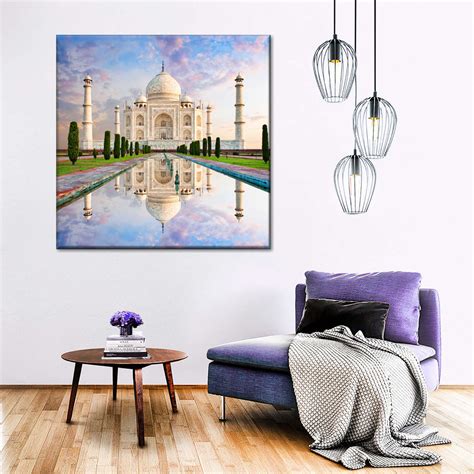 Iconic Taj Mahal Wall art | Elephant Stock