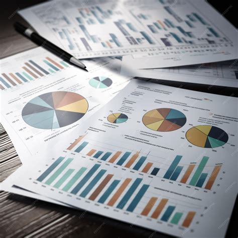 Premium AI Image | Image of a Financial Report with Charts and Graphs ...