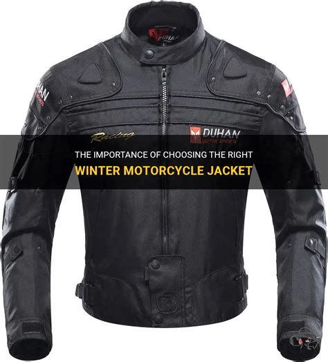 The Importance Of Choosing The Right Winter Motorcycle Jacket | ShunVogue