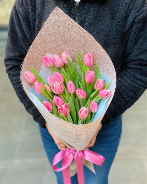 Pink Tulip Bouquet | Sarina's Florist Sydney