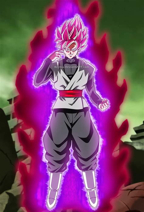 Black Goku Super Saiyan Rose By NekoAR Goku Black Rose HD Phone