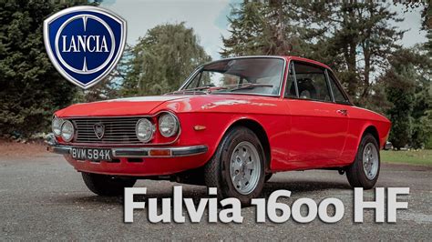 Lancia Fulvia Hf Rare And Original Right Hand Drive Youtube