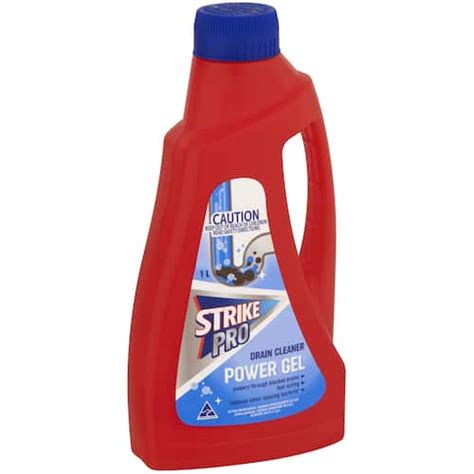 Strike Pro Drain Cleaner Powerful Gel 1l Bunch