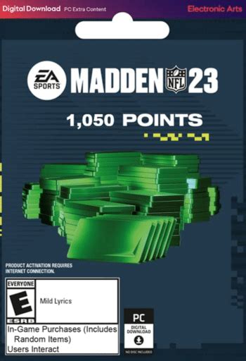 Buy Madden NFL 23 1050 Madden Points Cheap Price ENEBA