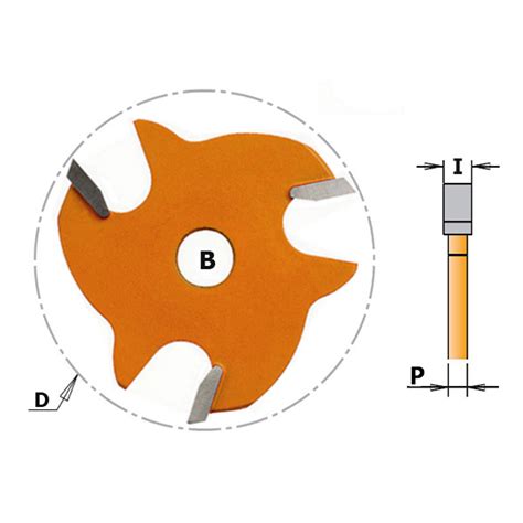 CMT Slot Cutter Blade 1 5mm 8mm Bore Carbatec