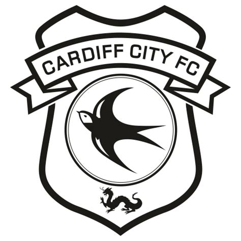 Cardiff City FC Black SVG | Cardiff City FC Black vector File