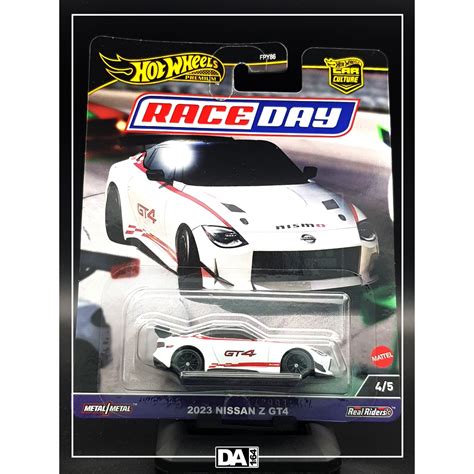 HOT WHEELS Race Day 2023 NISSAN Z GT4 With Protector Shopee Malaysia
