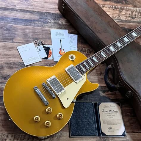 Gibson Custom Shop True Historic Les Paul Goldtop Murphy Aged