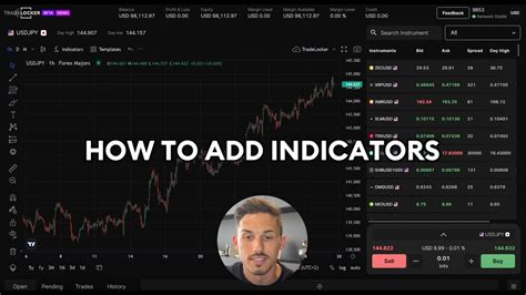 How to add indicators in TradeLocker - YouTube