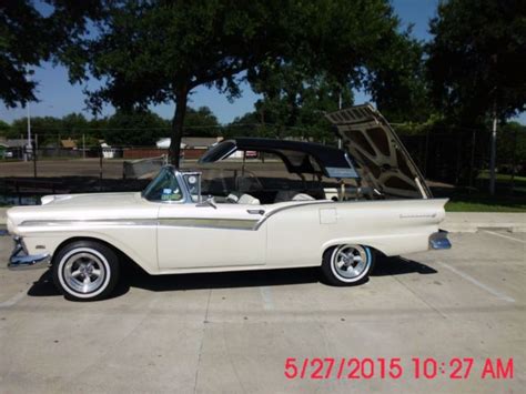 1957 Ford Retractable Hardtopconvertible For Sale Ford Fairlane 1957