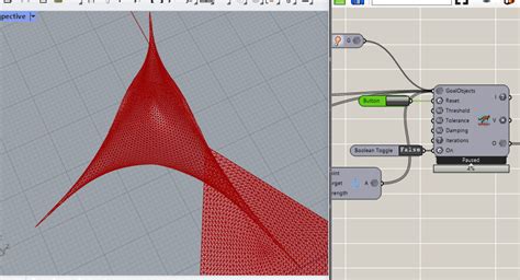 Grasshopper Triangular Tensile Structure Kangaroo Kangaroo Mcneel Forum