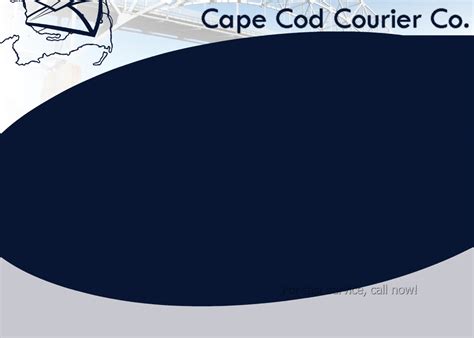 Cape Cod Courier Co. - Home