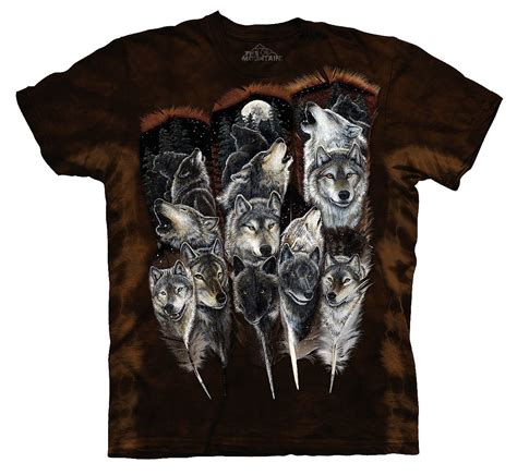 Wolf Shirts And T Shirts