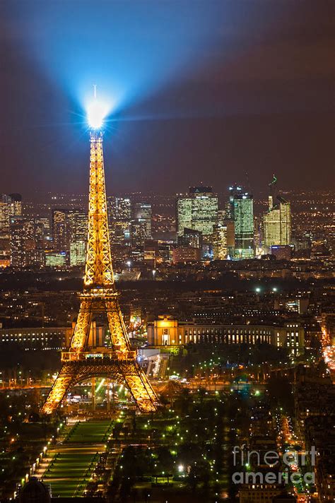 Eiffel Tower Light Show Photograph by Luciano Mortula - Fine Art America