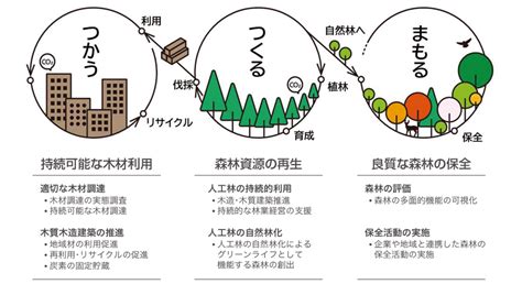 森林資源・森林環境｜持続可能な環境配慮型社会の実現｜環境｜大成建設サステナビリティ