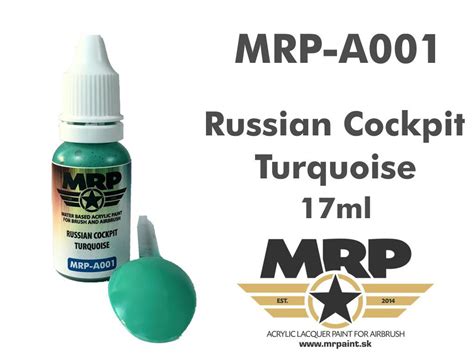 Mr Paint A Russia Turquoise Cockpit Ml