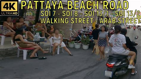 Pattaya Beach Road Soi Soi Soi Soi Walking