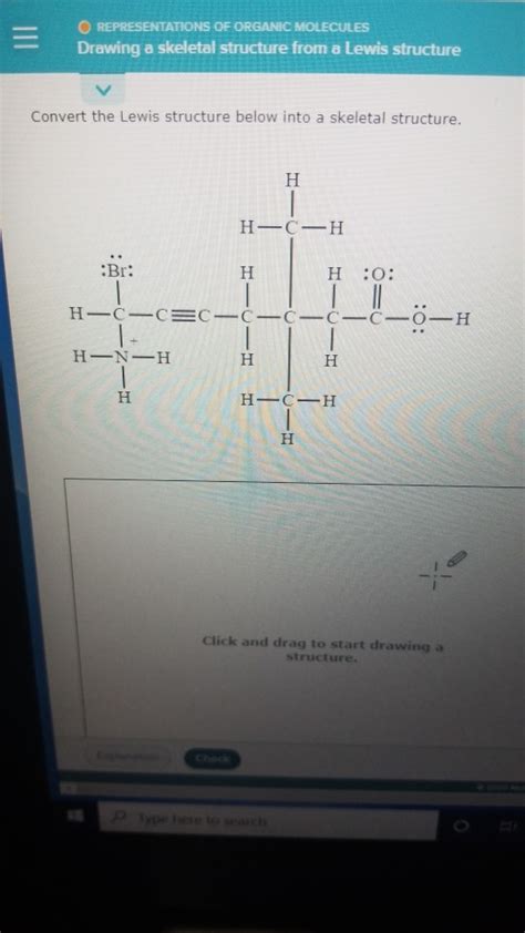 Solved REPRESENTATIONS OF ORGANIC MOLECULES Drawing A Chegg