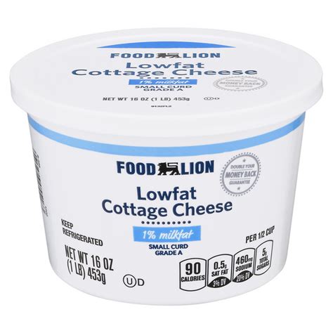 Save On Food Lion 1 Low Fat Small Curd Cottage Cheese Order Online