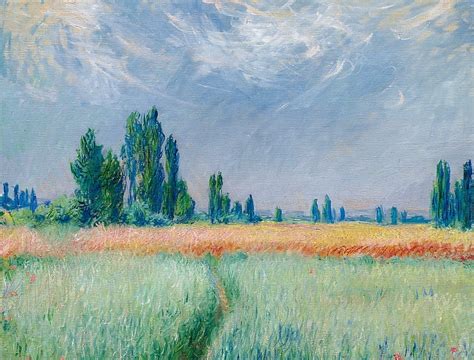 Painting Classic Art Nature Landscape Claude Monet Hd Wallpaper