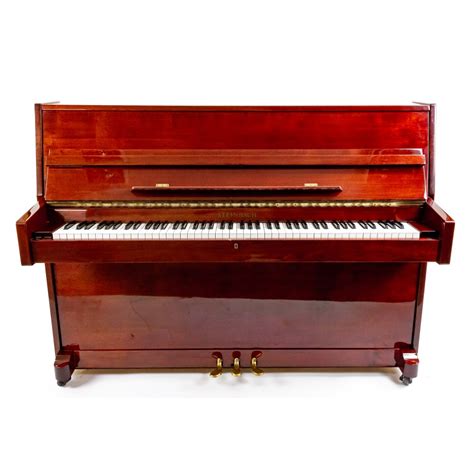 Second Hand Steinbach Upright Piano Polished Mahogany C1995 109cm