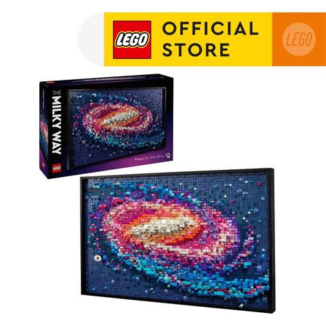 Lego Art 31212 The Milky Way Galaxy 3091 Pieces Shopee Singapore