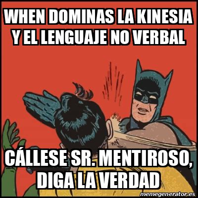 Meme Batman Slaps Robin When Dominas La Kinesia Y El Lenguaje No