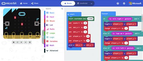 Coding Tools Bbc Microbit Microsoft Makecode — Youth Code Jam