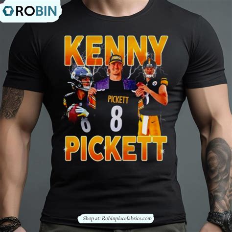 Kenny Pickett Pittsburgh Steelers Vinatge Shirt - RobinPlaceFabrics