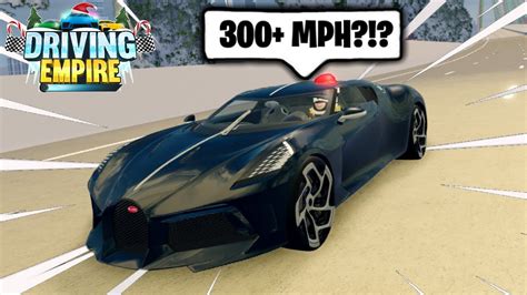 NEW BUGATTI LA VOITURE NOIRE REVIEW Roblox Driving Empire YouTube